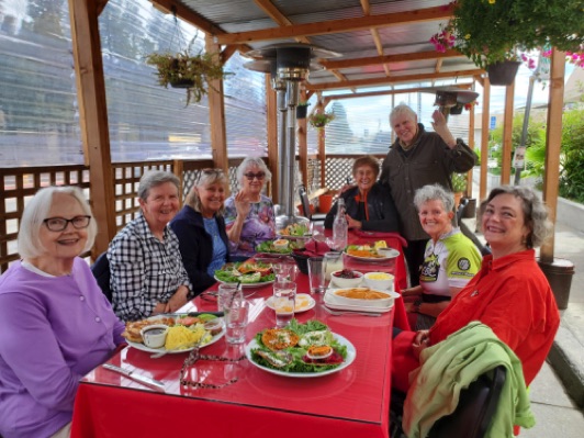 Ladies Who Lunch enjoyed comradely and a delicious meal at El Lucerito in San Rafael.